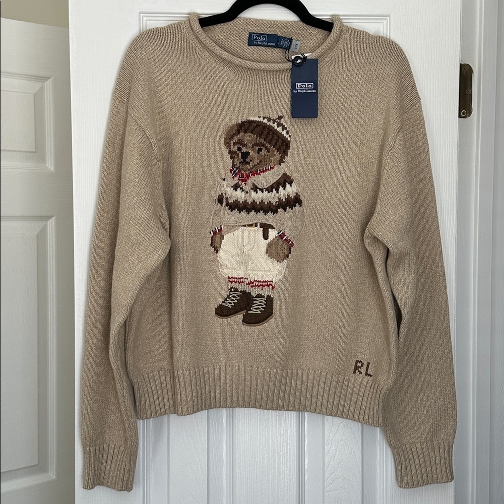NWT 🏷️ Polo Ralph Lauren Bear Sweater